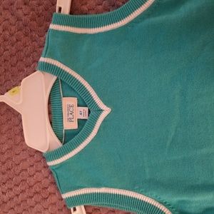 The Children's Place Other - Boys turquoise blue sweater vest The Children's Place Other - Boys turquoise blue sweater vest